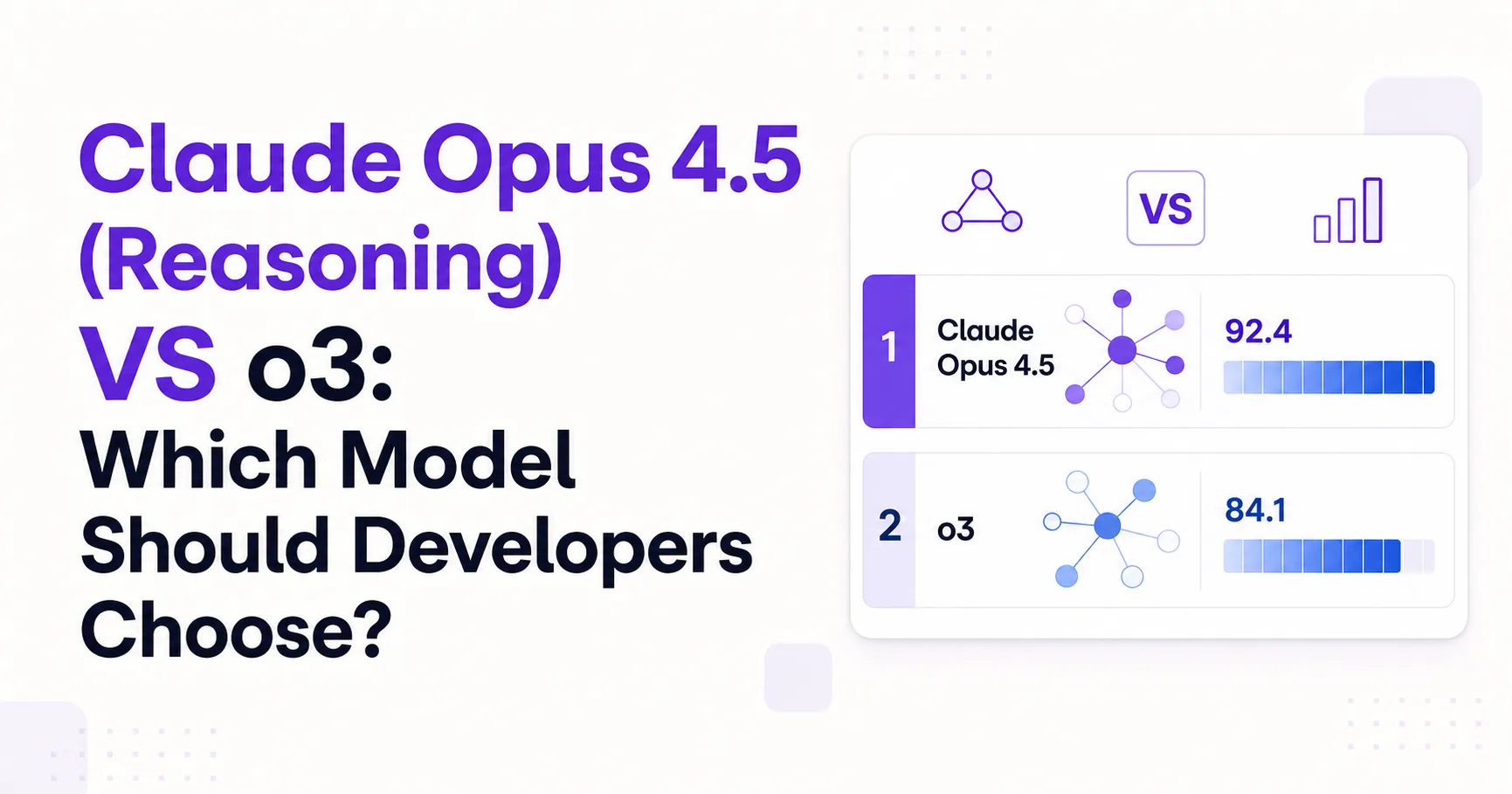 Claude Opus 4.5 (Reasoning) vs o3: Which Model Should Developers Choose?