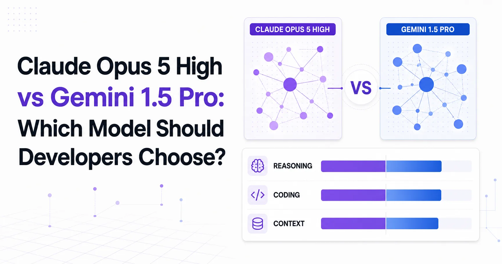 Claude Opus 5 High vs Gemini 1.5 Pro: Which Model Should Developers Choose?