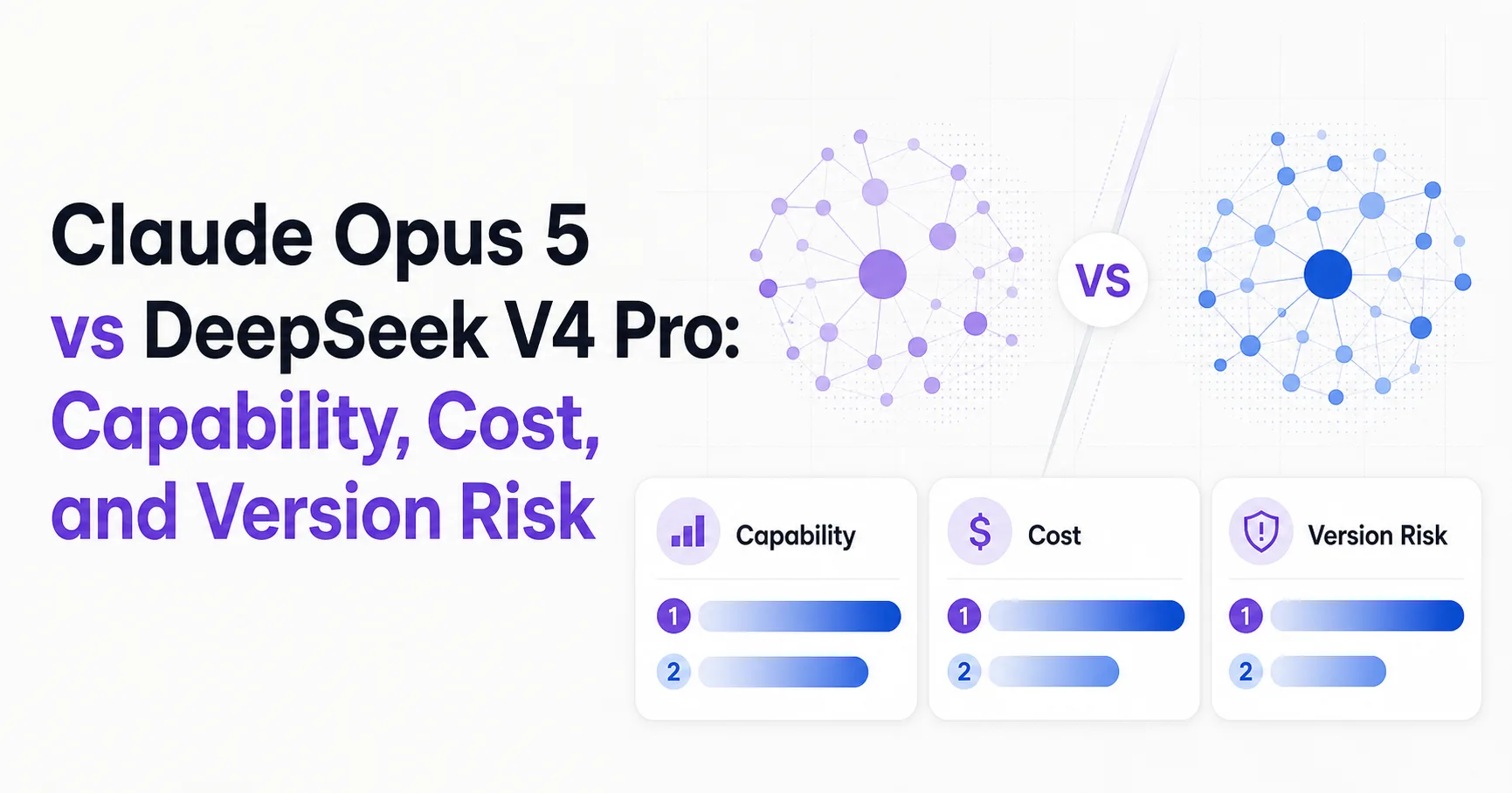 Claude Opus 5 vs DeepSeek V4 Pro: Capability, Cost, and Version Risk