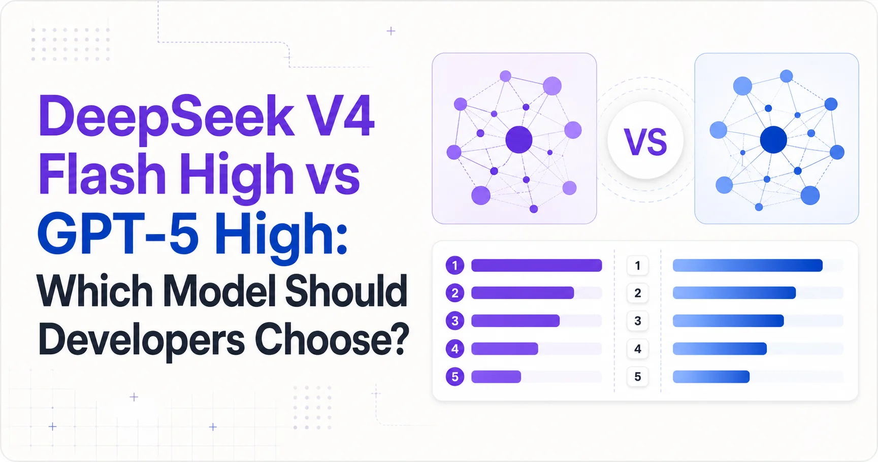 DeepSeek V4 Flash High vs GPT-5 High: Which Model Should Developers Choose?