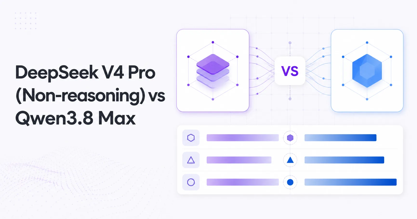 DeepSeek V4 Pro (Non-reasoning) vs Qwen3.8 Max