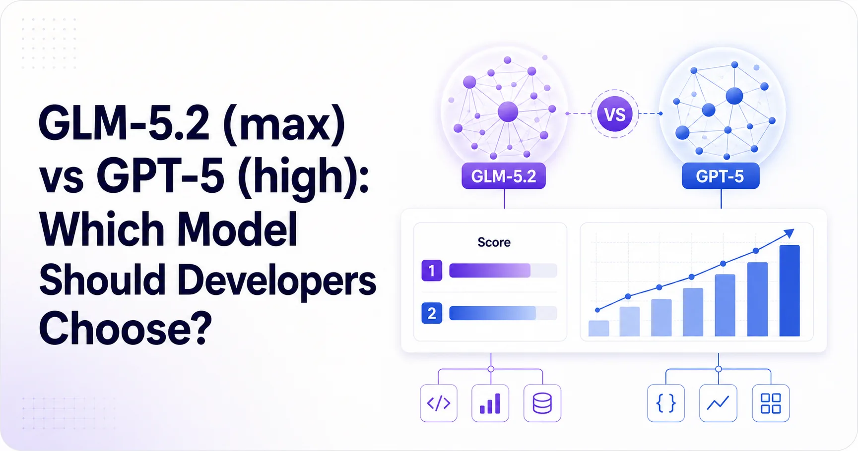 GLM-5.2 (max) vs GPT-5 (high): Which Model Should Developers Choose?