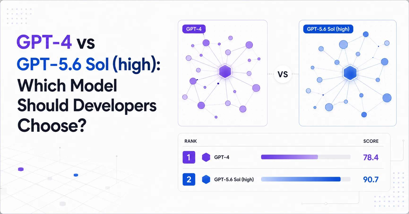 GPT-4 vs GPT-5.6 Sol (high): Which Model Should Developers Choose?