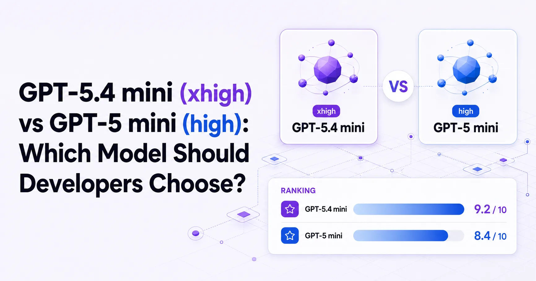 GPT-5.4 mini (xhigh) vs GPT-5 mini (high): Which Model Should Developers Choose?