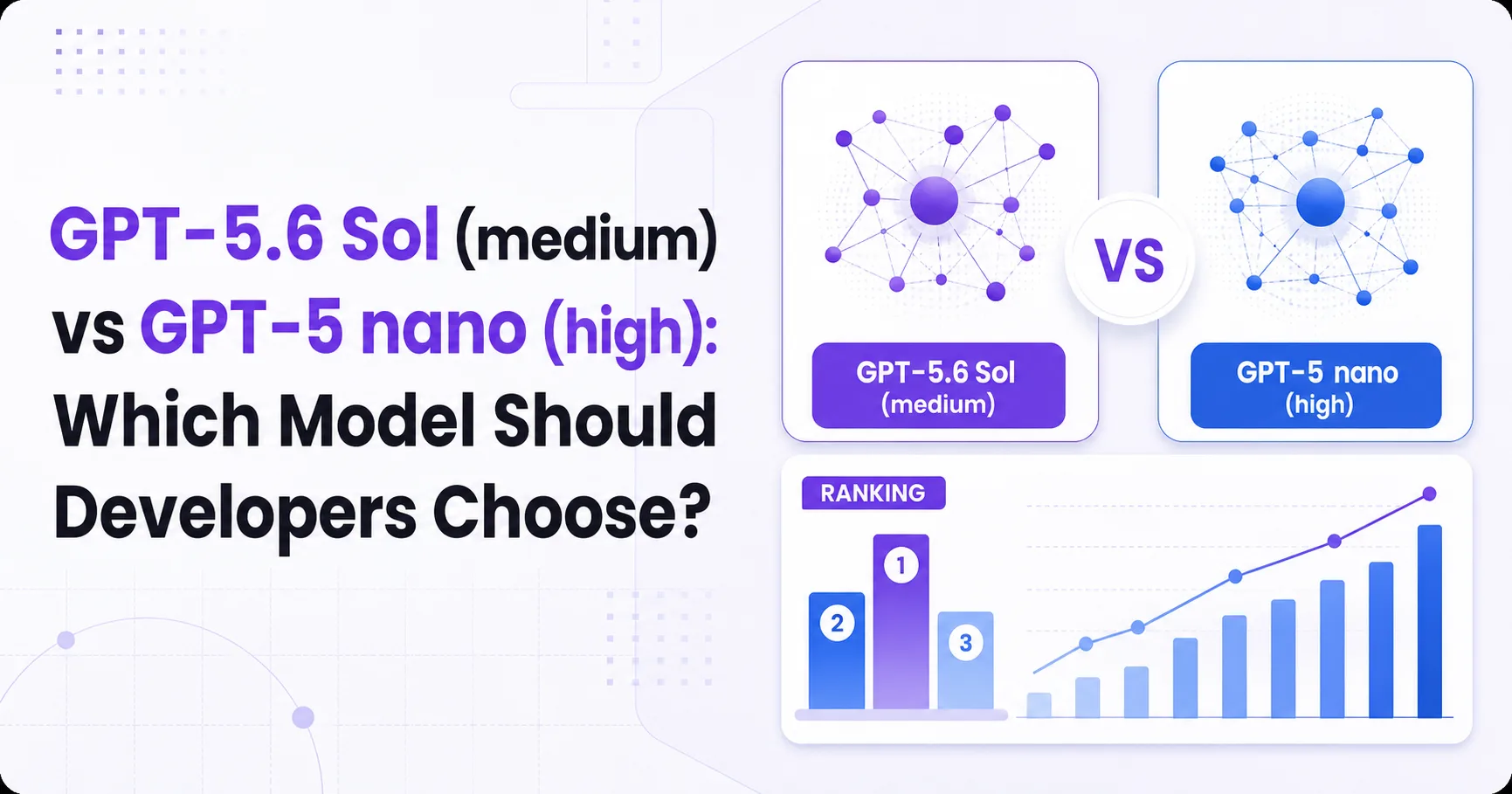 GPT-5.6 Sol (medium) vs GPT-5 nano (high): Which Model Should Developers Choose?