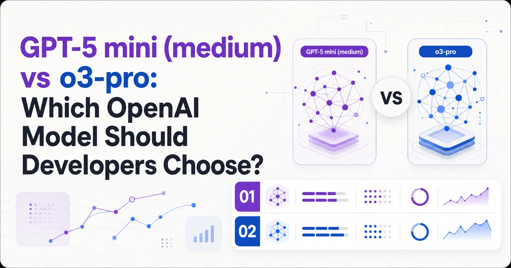 GPT-5 mini (medium) vs o3-pro: Which OpenAI Model Should Developers Choose?
