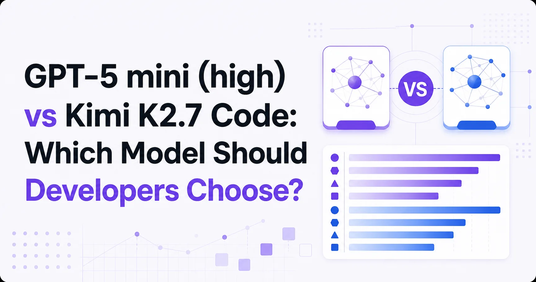 GPT-5 mini (high) vs Kimi K2.7 Code: Which Model Should Developers Choose?