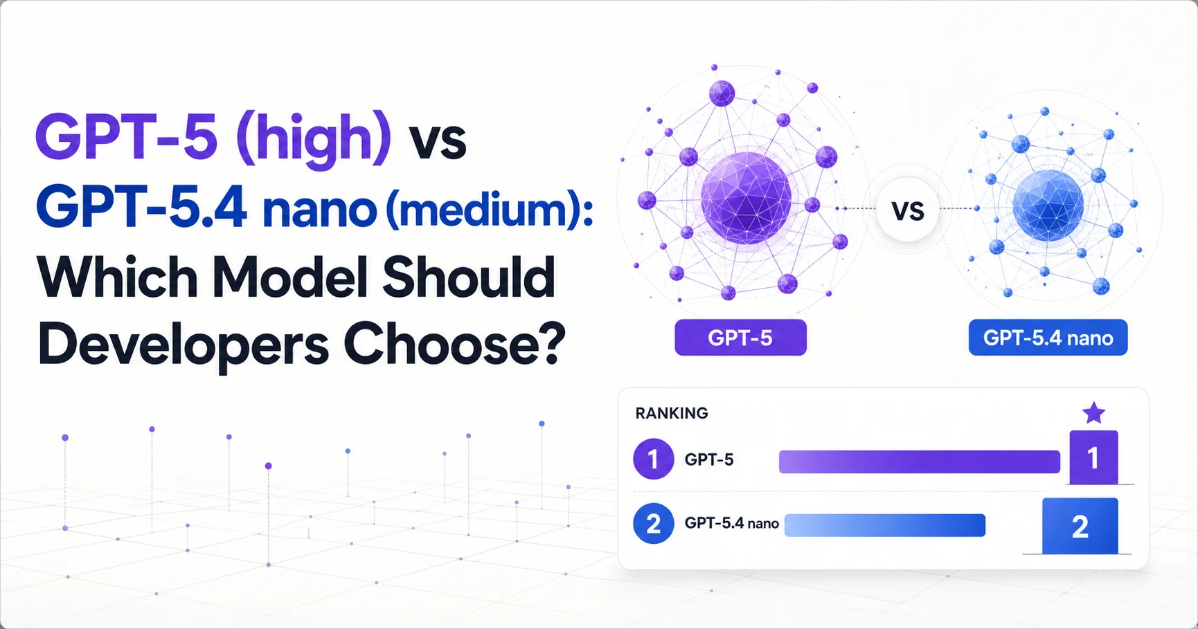 GPT-5 (high) vs GPT-5.4 nano (medium): Which Model Should Developers Choose?