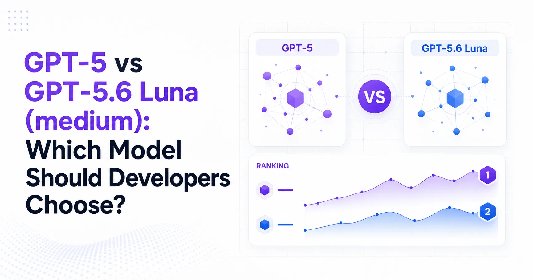 GPT-5 vs GPT-5.6 Luna (medium): Which Model Should Developers Choose?