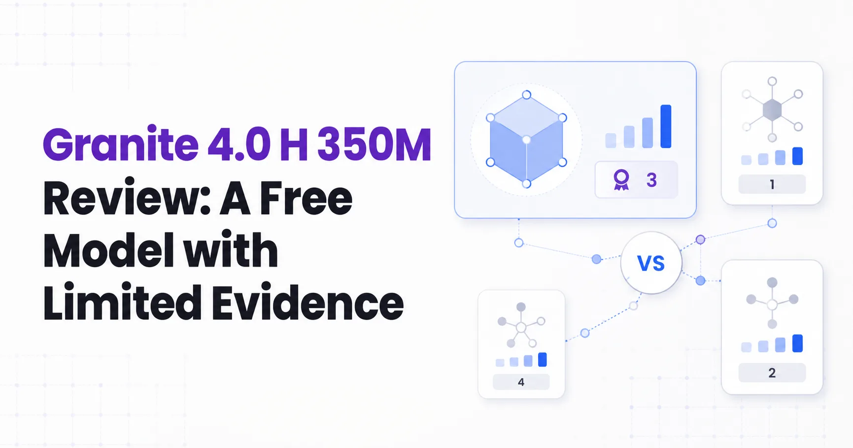 Granite 4.0 H 350M Review: A Free Model with Limited Evidence