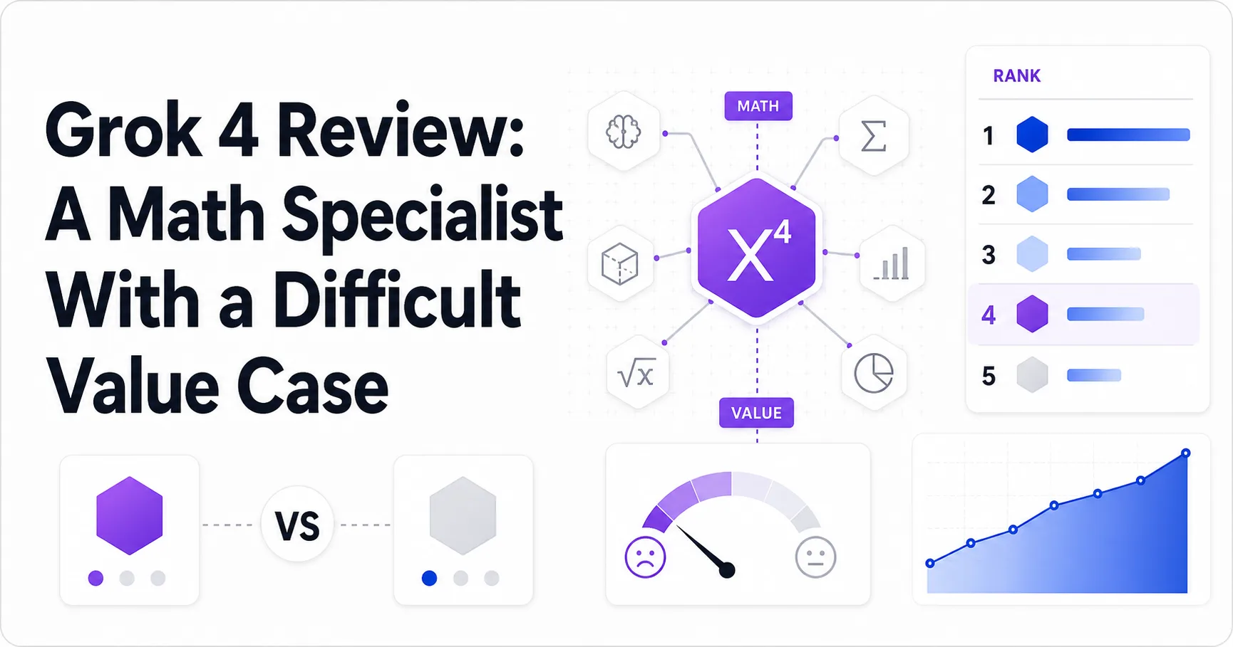 Grok 4 Review: A Math Specialist With a Difficult Value Case
